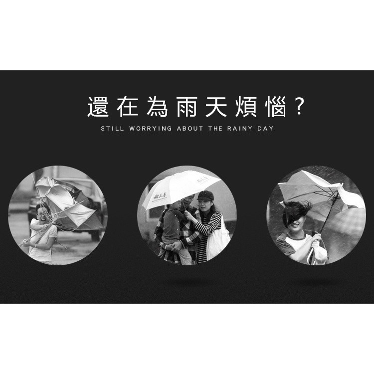 【JDUDS】八骨自動傘自動傘  折疊傘 黑膠傘 一鍵開闔 抗強風 抗UV-細節圖3