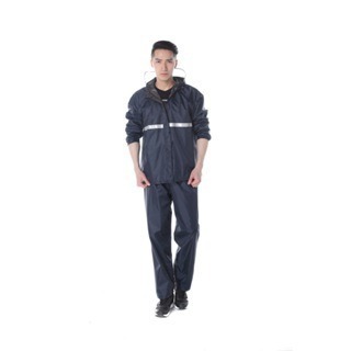 【JDUDS】【厚膠加強更防水！】整套「衣+褲」自行車 雨衣 超輕防水防風衣 反光雨衣 兩件式雨衣-規格圖9