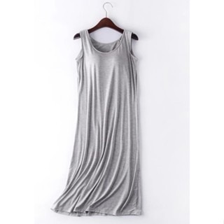 【JDUDS】莫代爾 顯瘦 超彈力  BAR 短袖連身裙-規格圖9