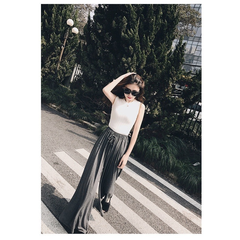 【JDUDS】莫代爾  寬褲  抽繩褲 瑜珈褲 闊腿褲 九分褲  【P0003/P0096】-細節圖3