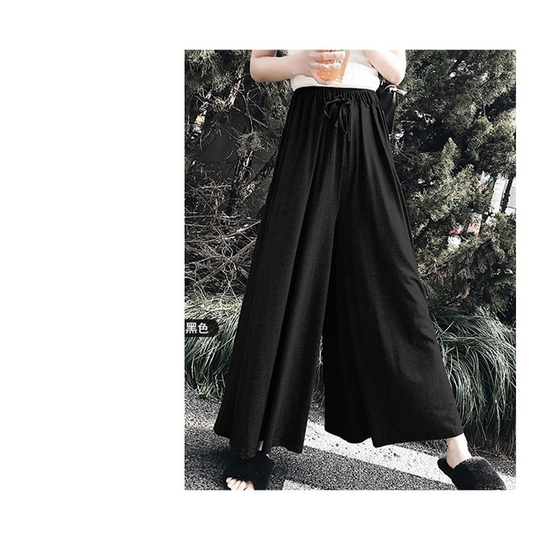 【JDUDS】莫代爾  寬褲  抽繩褲 瑜珈褲 闊腿褲 九分褲  【P0003/P0096】-細節圖6