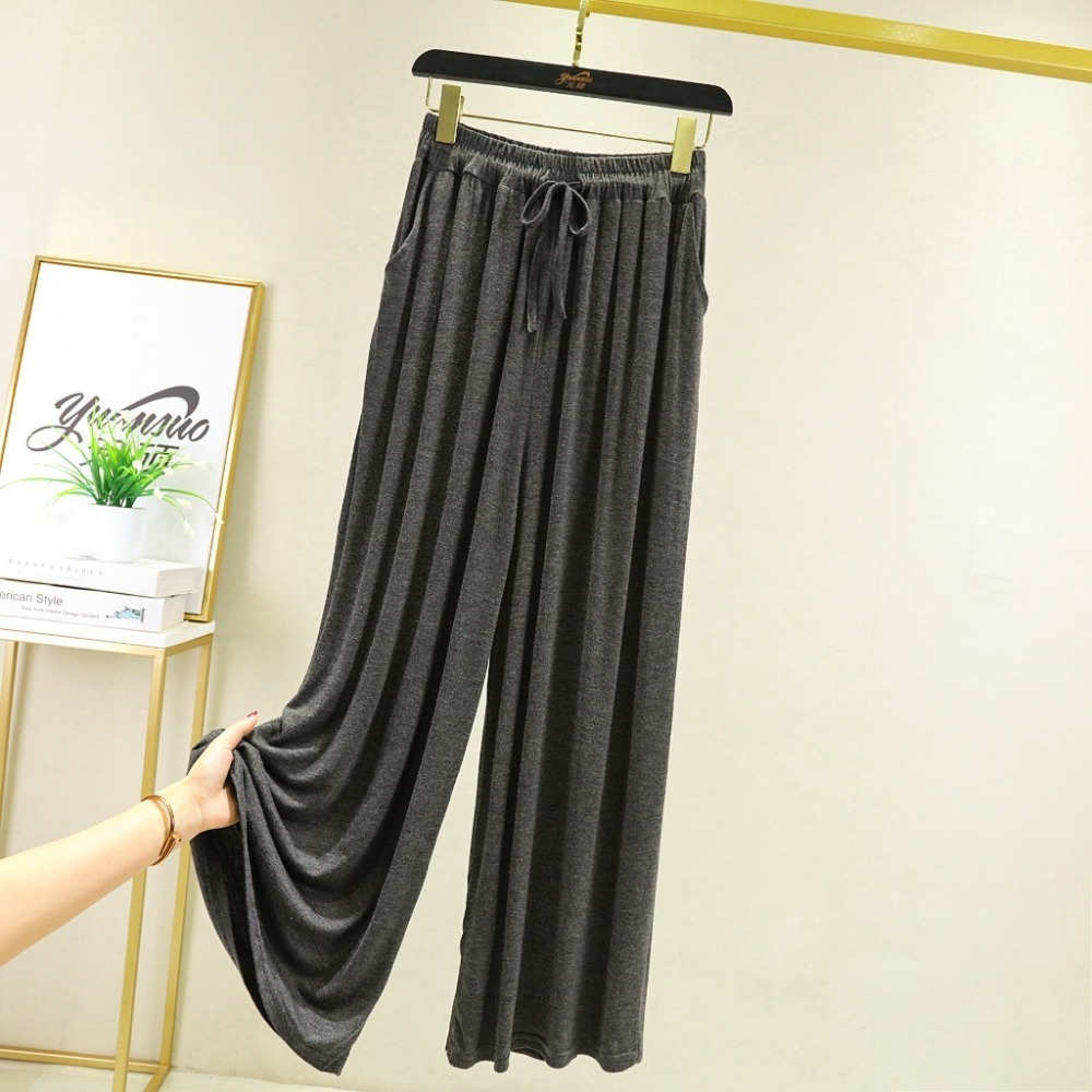 【JDUDS】莫代爾  寬褲  抽繩褲 瑜珈褲 闊腿褲 九分褲  【P0003/P0096】-規格圖9