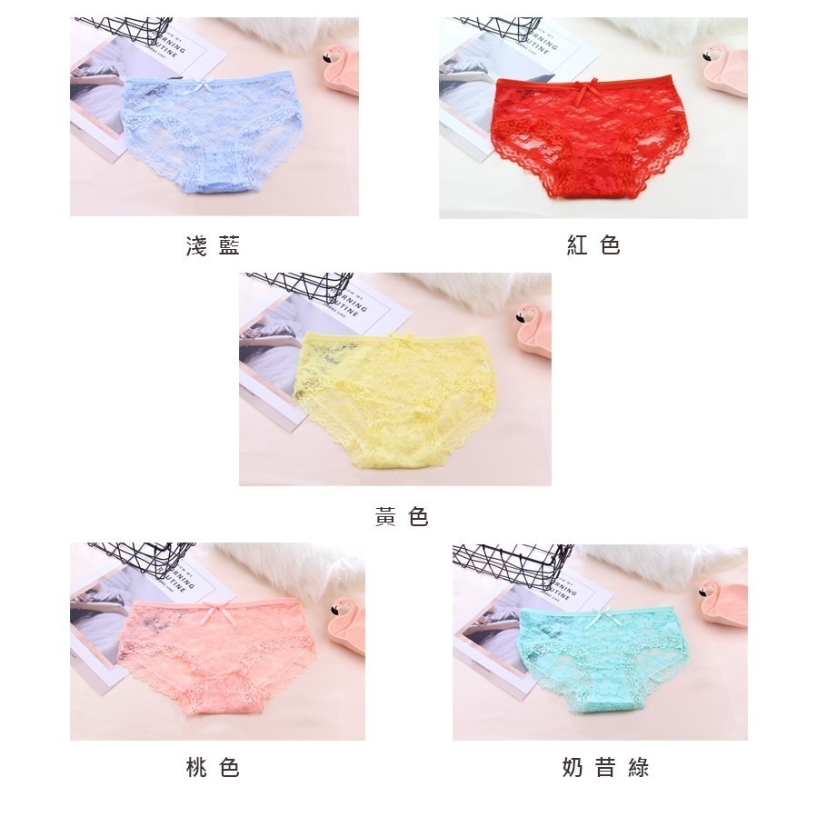 【JDUDS】蕾絲舒適低腰內褲 透明內褲 網紗薄紗內褲 透明內褲 薄紗內褲 性感內褲 涼感內褲-細節圖4