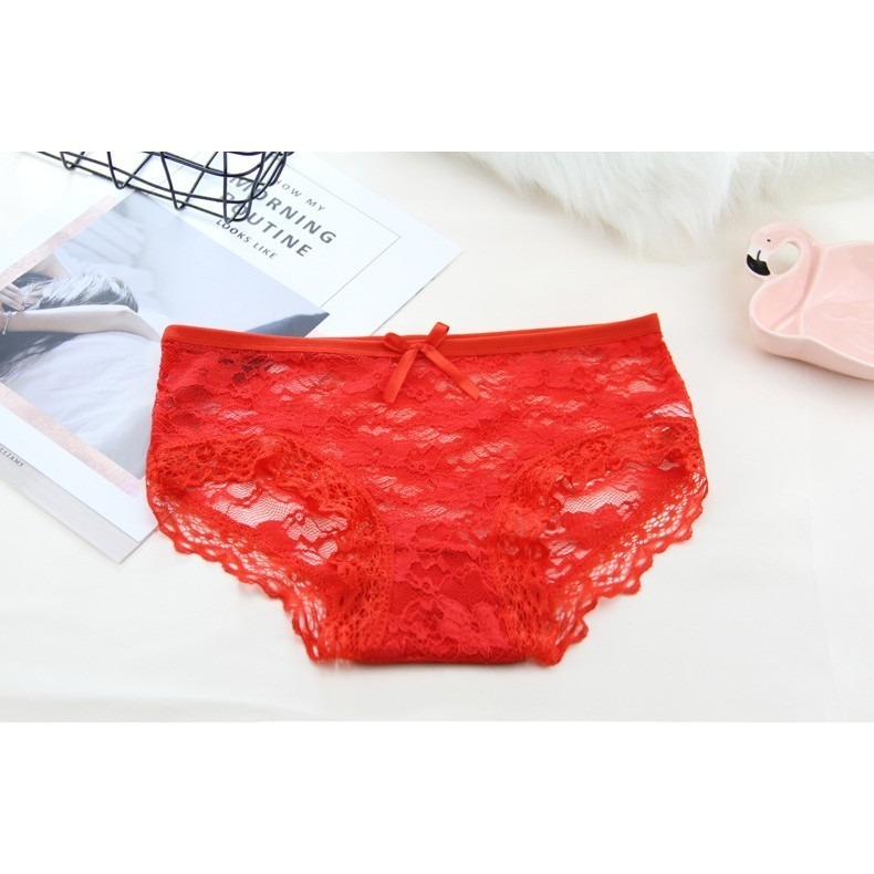 【JDUDS】蕾絲舒適低腰內褲 透明內褲 網紗薄紗內褲 透明內褲 薄紗內褲 性感內褲 涼感內褲-細節圖8