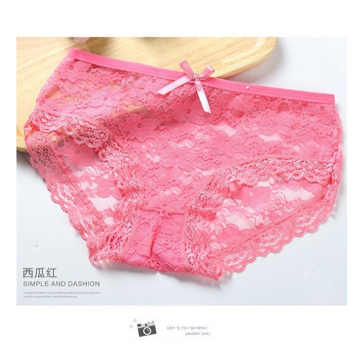 【JDUDS】蕾絲舒適低腰內褲 透明內褲 網紗薄紗內褲 透明內褲 薄紗內褲 性感內褲 涼感內褲-規格圖8