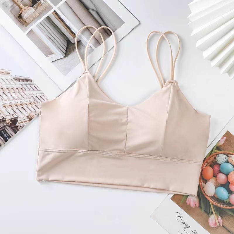 【JDUDS】性感細肩冰絲美背背心 無痕無鋼圈背心  短版露肚臍小可愛 美背吊帶背心 免穿內衣 女上衣 女裝-規格圖10