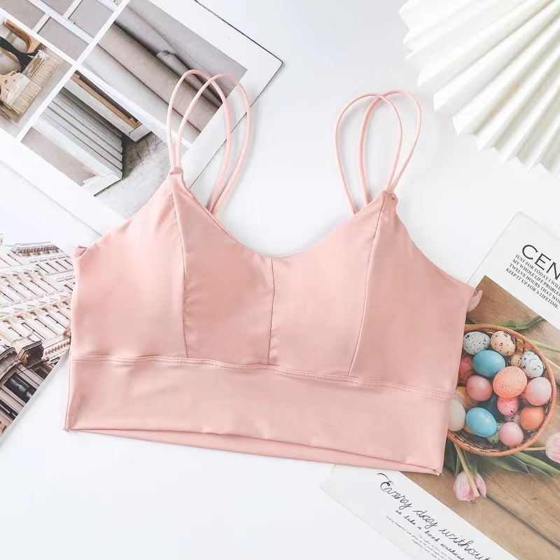 【JDUDS】性感細肩冰絲美背背心 無痕無鋼圈背心  短版露肚臍小可愛 美背吊帶背心 免穿內衣 女上衣 女裝-規格圖10