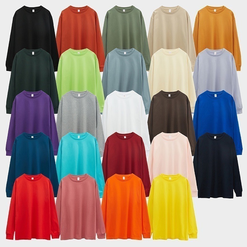 【JDUDS】薄長袖 大學T恤大學T 保暖 長T 素T 8色可選-細節圖8