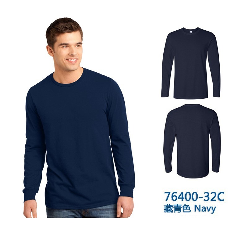 【JDUDS】正版授權)GILDAN 76400 素面長T吉爾丹百搭素面長T 四色任選-細節圖6