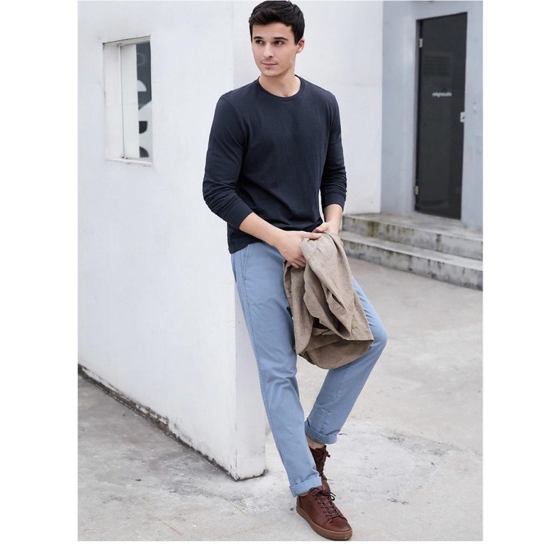 【JDUDS】正版授權)GILDAN 76400 素面長T吉爾丹百搭素面長T 四色任選-細節圖8