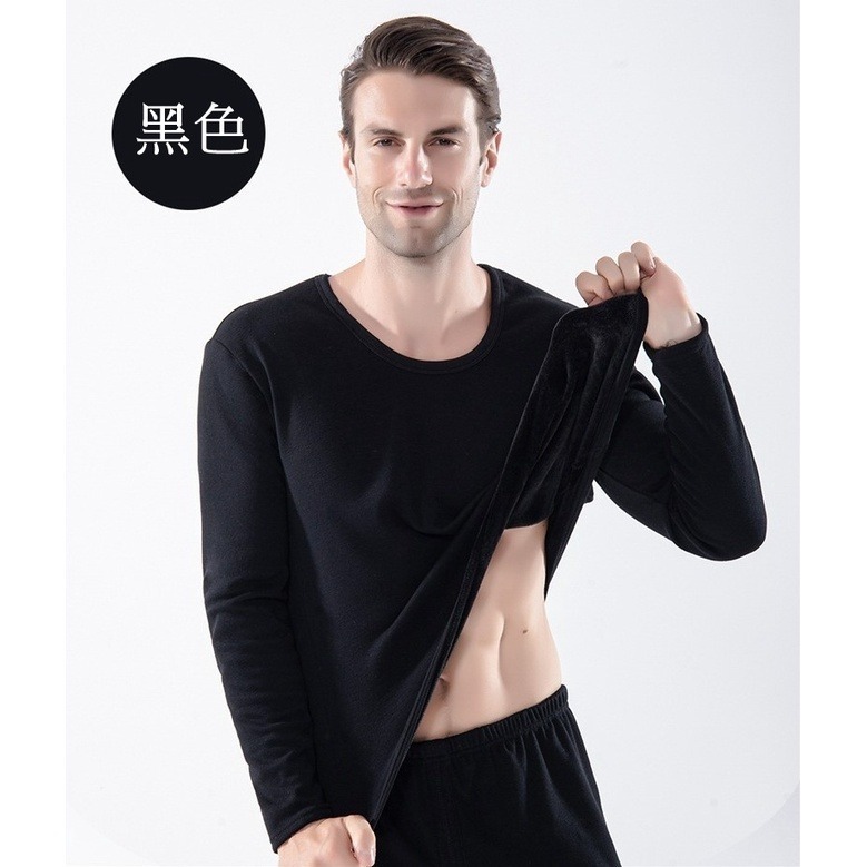 【JDUDS】秋冬男款 發熱衣 打底發熱衣  加絨打底衫 保暖發熱衣 加絨保暖發熱衣-細節圖3