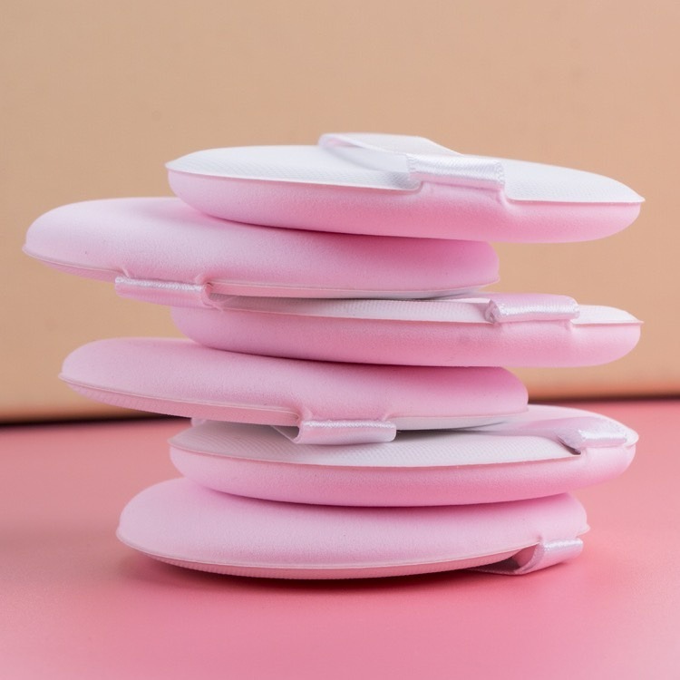 【JDUDS】【氣墊粉撲 6入組】氣墊粉餅 粉餅 粉撲 氣墊粉撲 乾溼兩用 化妝工具 雙色粉撲 化妝 卸妝 美妝 化妝品-細節圖3