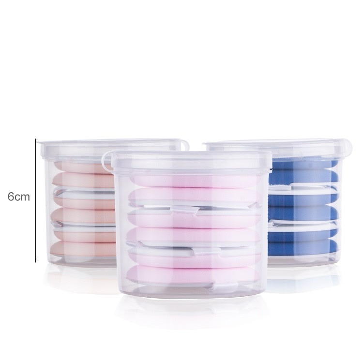 【JDUDS】【氣墊粉撲 6入組】氣墊粉餅 粉餅 粉撲 氣墊粉撲 乾溼兩用 化妝工具 雙色粉撲 化妝 卸妝 美妝 化妝品-細節圖8