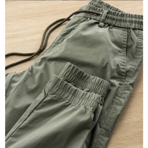 【JDUDS】休閒縮口褲 縮口褲 休閒褲 工作褲 工裝褲 長褲 潮流 型男 流行 帥 便宜 百搭-細節圖7