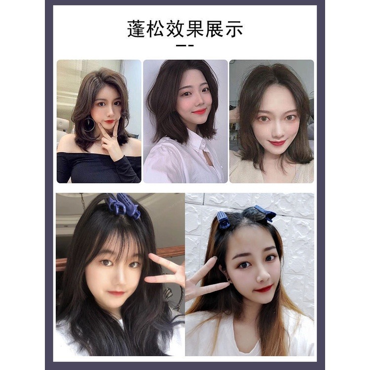 【JDUDS】紅空氣瀏海 捲髮 髮捲 髮根夾 蓬鬆髮 懶人捲髮 髮根蓬鬆 懶人自捲髮器 捲髮神器-細節圖2