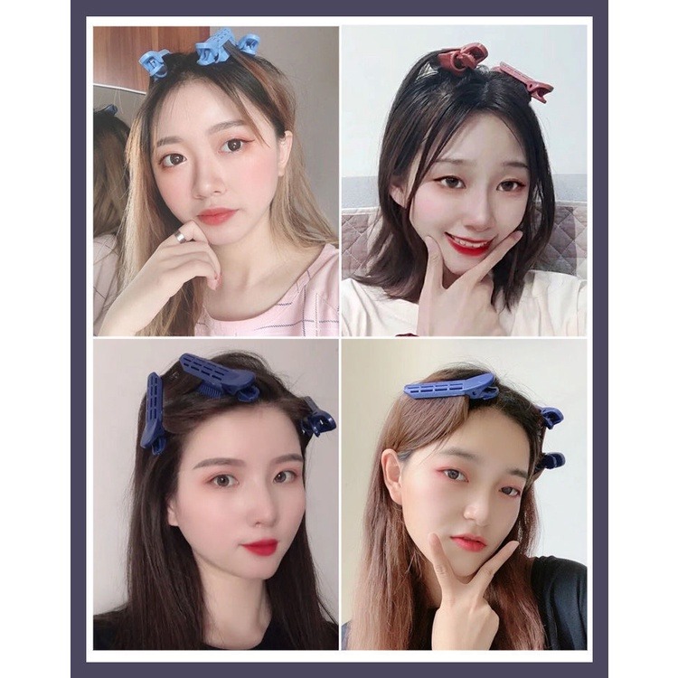 【JDUDS】紅空氣瀏海 捲髮 髮捲 髮根夾 蓬鬆髮 懶人捲髮 髮根蓬鬆 懶人自捲髮器 捲髮神器-細節圖9