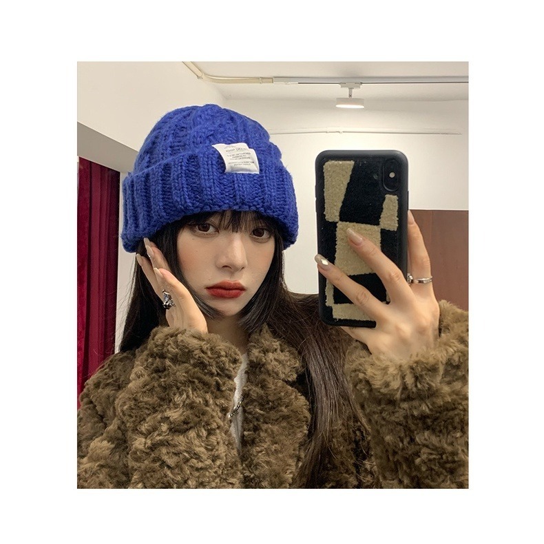 【JDUDS】秋冬韓版字母針織毛帽 帽子 情侶毛帽  冷帽 男女毛帽-細節圖6