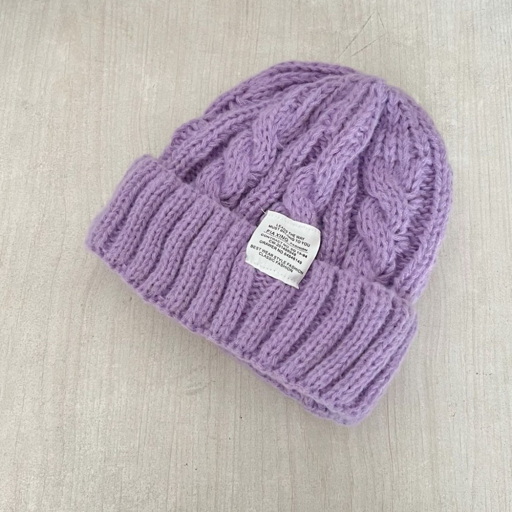 【JDUDS】秋冬韓版字母針織毛帽 帽子 情侶毛帽  冷帽 男女毛帽-規格圖9