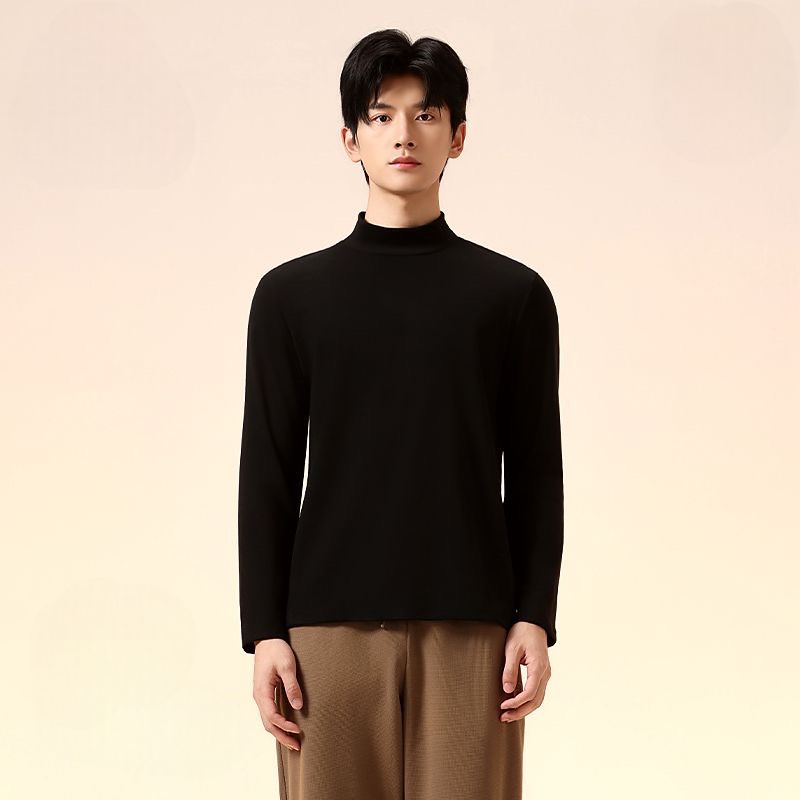 黑色立領