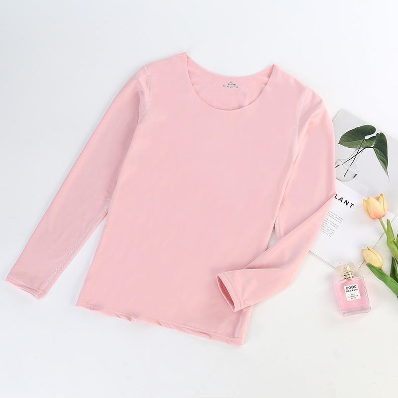 【JDUDS】女款秋冬款加絨發熱衣　發熱衣　冬天打底衣打底衫 內搭 發熱睡衣 保暖衣-規格圖9