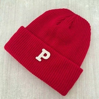 【JDUDS】秋冬韓版P字刺繡針織毛帽 時尚保暖百搭 情侶毛帽  冷帽 男女毛帽-規格圖9