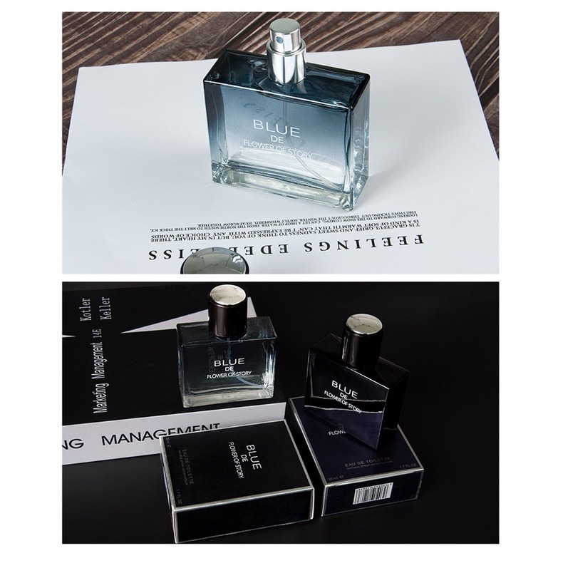 【JDUDS】清新 蔚藍男士 香水持久留香味 古龍淡香氛  香水  50ml-細節圖6