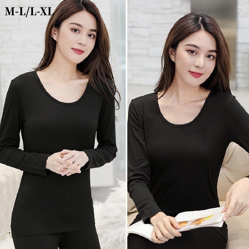 【JDUDS】秋冬女款 薄款 發熱衣 機能升級　保暖透氣輕柔　女保暖衣-細節圖3