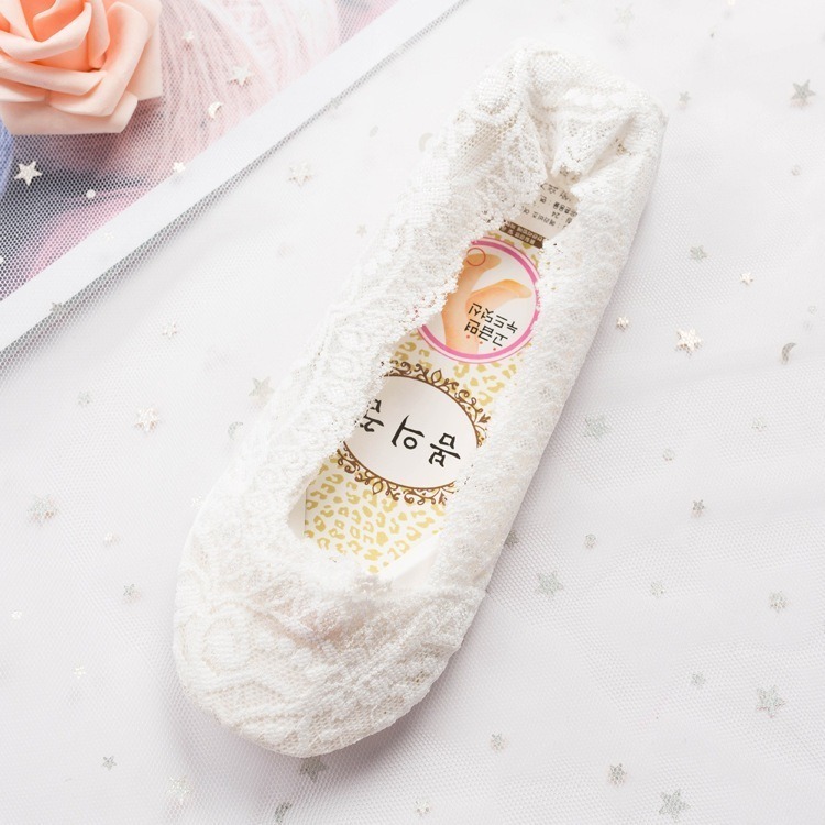 【JDUDS】《獨立包裝》蕾絲款 帆船 隱形襪 透氣 熱銷襪 襪子-規格圖6