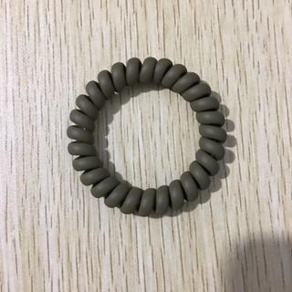 【JDUDS】韓版奶茶色系磨砂手感電話線髮圈 綁頭 髮圈 電話線髮圈 髮飾 頭飾-規格圖6