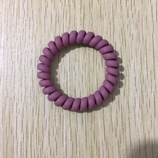 【JDUDS】韓版奶茶色系磨砂手感電話線髮圈 綁頭 髮圈 電話線髮圈 髮飾 頭飾-規格圖6
