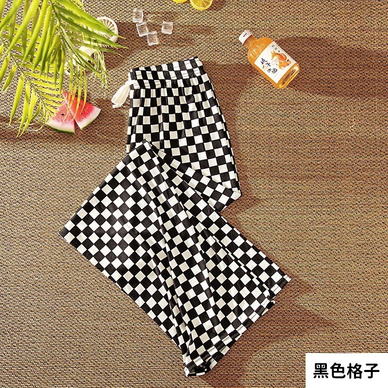 【限時購】【JDUDS】新款冰絲闊腿褲女春夏高腰垂感寬鬆直筒休閒褲 P0010/P0050-規格圖9