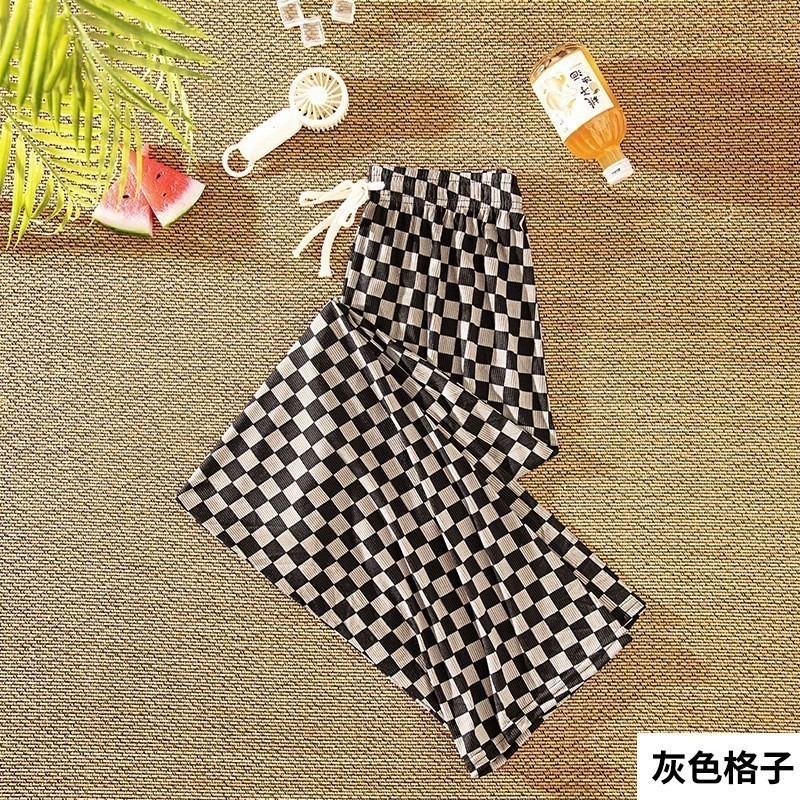 【限時購】【JDUDS】新款冰絲闊腿褲女春夏高腰垂感寬鬆直筒休閒褲 P0010/P0050-規格圖9