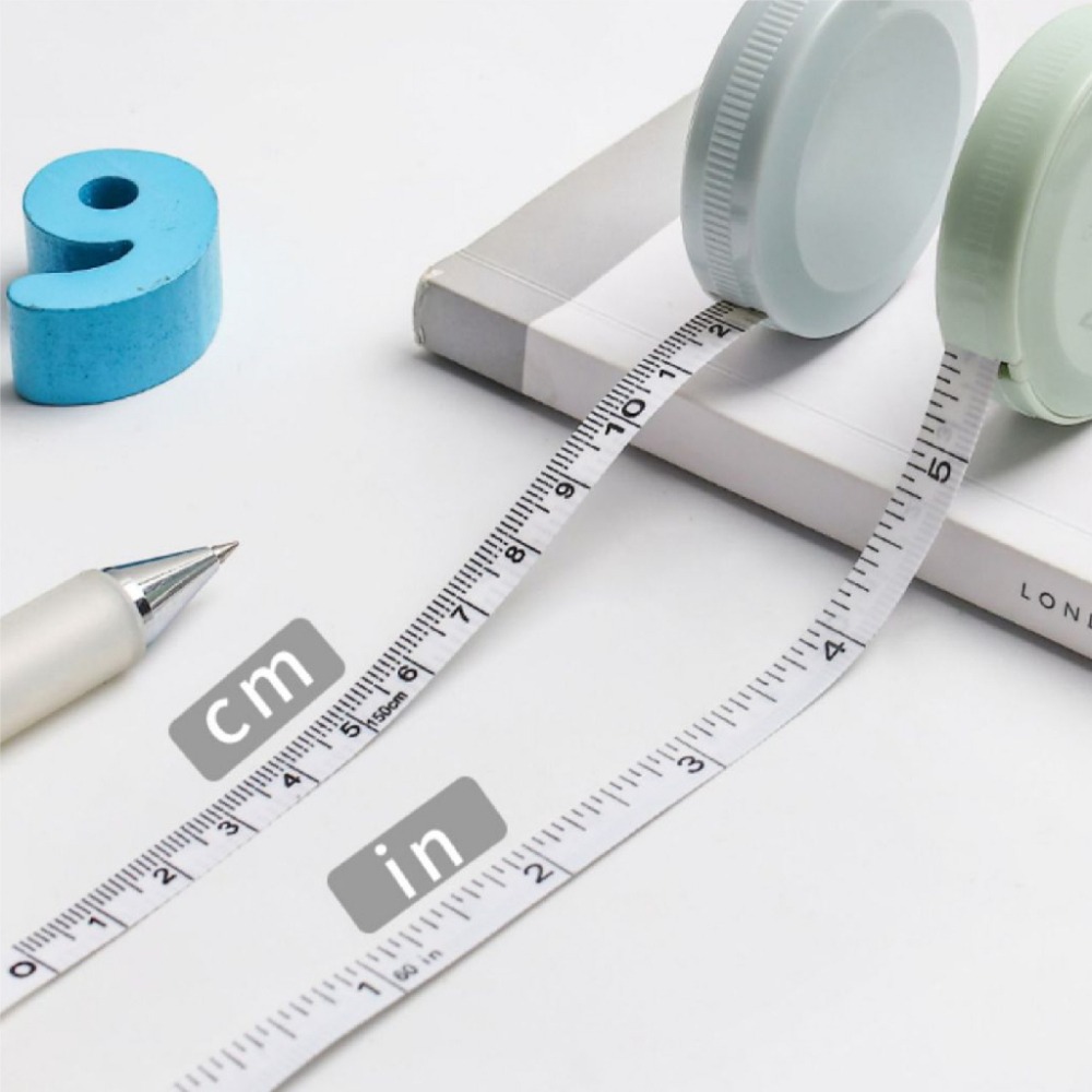 【JDUDS】捲尺 量尺 迷你捲尺 尺 皮尺 軟尺 伸縮尺 量衣尺 隨身尺 長尺 測量尺 馬卡龍-細節圖6