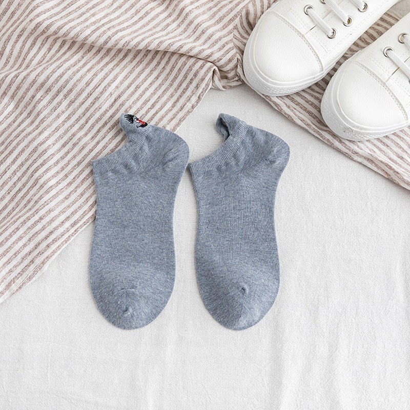 【JDUDS】韓國 ins短襪 後跟表情圖案 情侶襪 男女同款 襪子 韓版 可愛襪 男襪 女襪-規格圖10