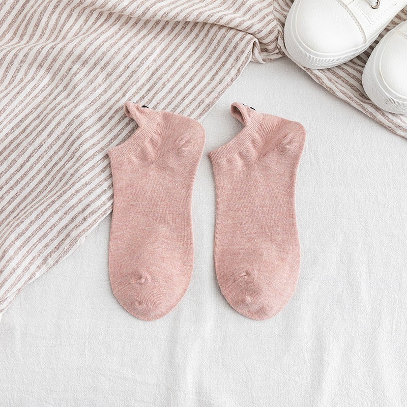 【JDUDS】韓國 ins短襪 後跟表情圖案 情侶襪 男女同款 襪子 韓版 可愛襪 男襪 女襪-規格圖10