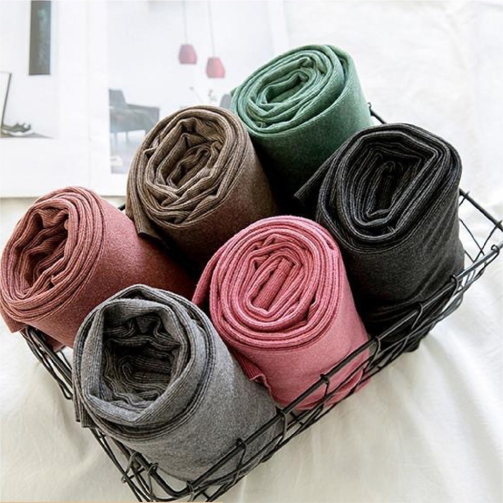 【JDUDS】陽離子九分內搭褲 打底褲 高腰休閒保暖內搭九分褲 修身顯瘦緊身-細節圖3