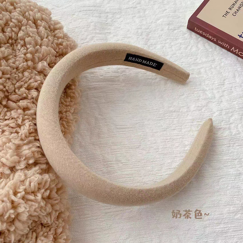 【JDUDS】法式時尚復古 寬邊海綿髮箍 寬邊頭箍 突顯氣質 頭飾-規格圖7