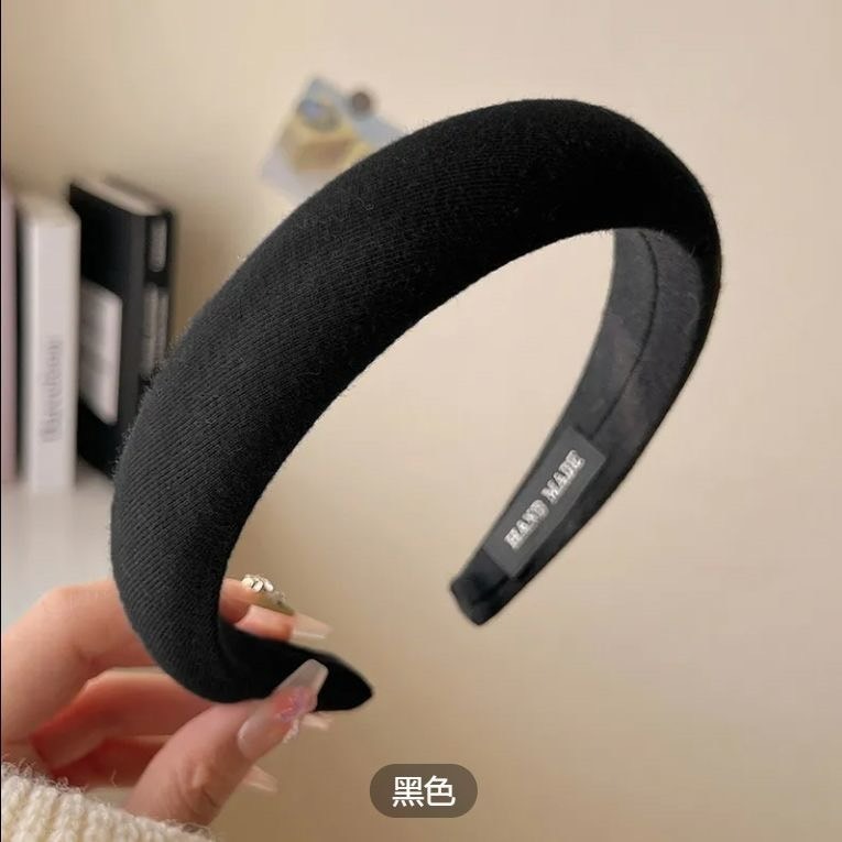 【JDUDS】法式時尚復古 寬邊海綿髮箍 寬邊頭箍 突顯氣質 頭飾-規格圖7