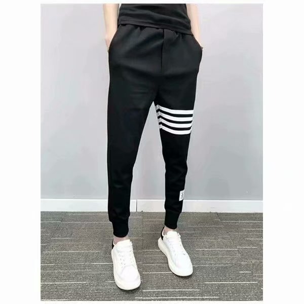 【JDUDS】男女潮流休閒長褲 個性四槓輕薄款九分褲 縮口褲 休閒長褲 輕薄不悶熱-細節圖3