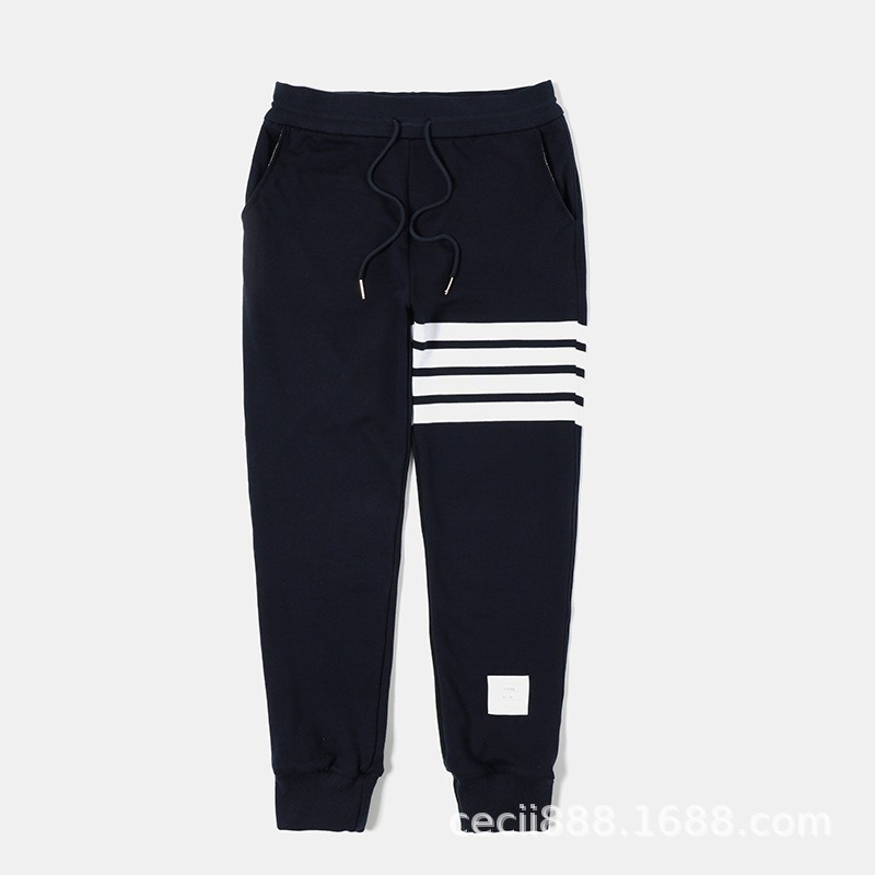 【JDUDS】男女潮流休閒長褲 個性四槓輕薄款九分褲 縮口褲 休閒長褲 輕薄不悶熱-細節圖7