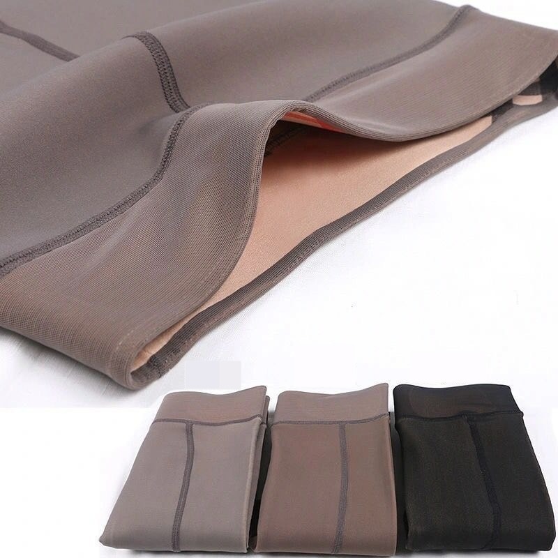 【JDUDS】空姐風刷毛內搭褲80克 貼腿內搭褲 刷毛褲 光腿神器 連腳褲褲襪 內刷毛包腳褲打底 內有彈性絲襪薄款-細節圖7