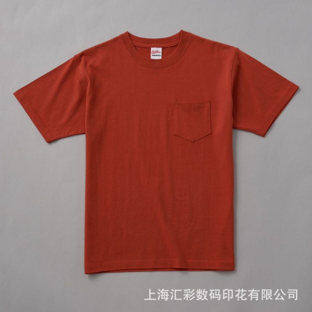 【JDUDS】《台灣製》大口袋寬版T恤 寬鬆T恤 T恤 短T 素T 口袋T 落肩 五分袖-規格圖9