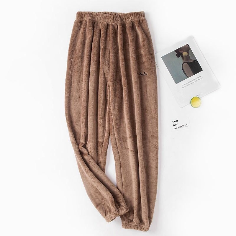 【JDUDS】附發票 仙女暖暖褲 懶人褲 長褲 睡褲 珊瑚絨褲 珊瑚絨長褲 居家褲 保暖褲 休閒褲-規格圖8