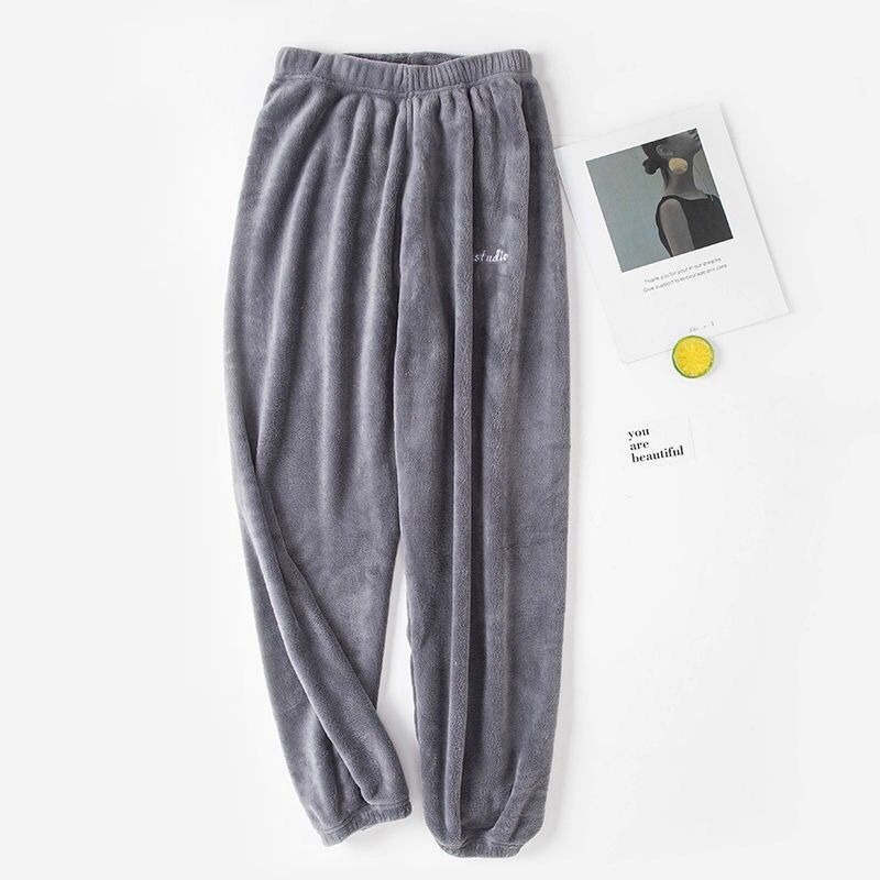 【JDUDS】附發票 仙女暖暖褲 懶人褲 長褲 睡褲 珊瑚絨褲 珊瑚絨長褲 居家褲 保暖褲 休閒褲-規格圖8