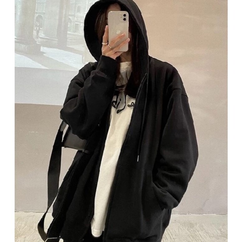 【JDUDS】新款加絨加厚基本韓版運動連帽外套 保暖外套 防寒運動外套 加絨保暖外套 戶外運動外套-規格圖7