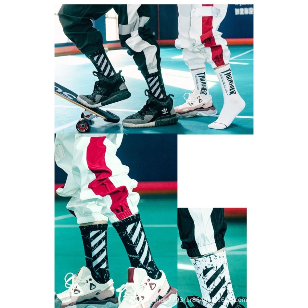 【JDUDS】十六款可選 - 嘻哈潮流長襪長襪 潮流襪 基礎長襪 襪子 中筒襪 潮流單品 嘻哈 滑板襪 男女皆可-細節圖7