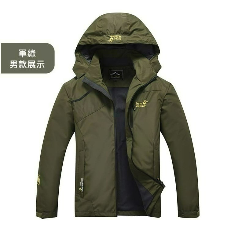 【限時購】【JDUDS】男女防風防潑水衝鋒連帽外套 - 多色可選 (附發票)-細節圖3