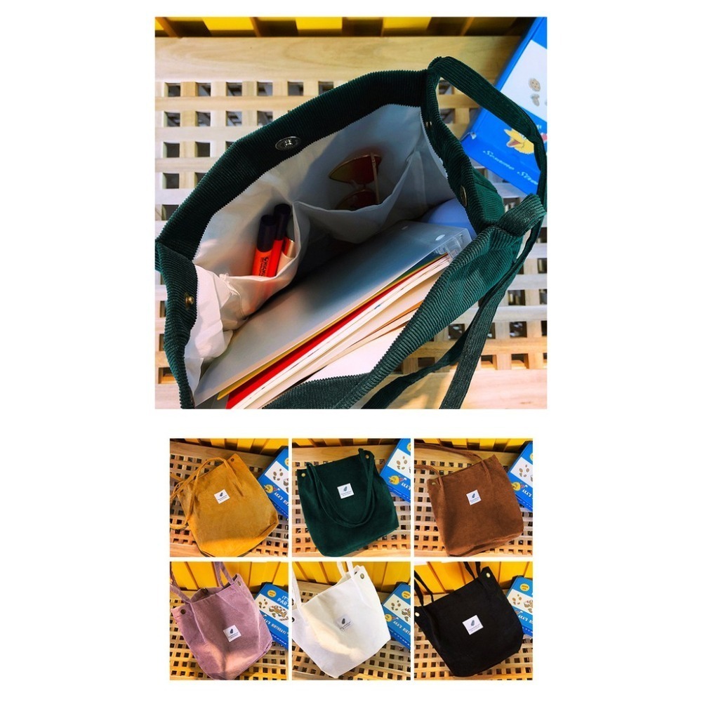 【JDUDS】日系文青簡約帆布包 / 手提包 / 水桶包 - 多色任選 日系 百搭 水桶包 帆布包 手提包-細節圖9