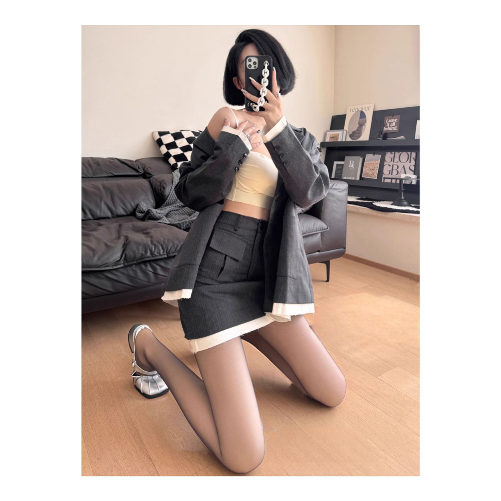 【JDUDS】絲襪防勾絲 超薄款透膚 黑絲 絲襪  美腿襪 彈力防勾絲襪-細節圖2