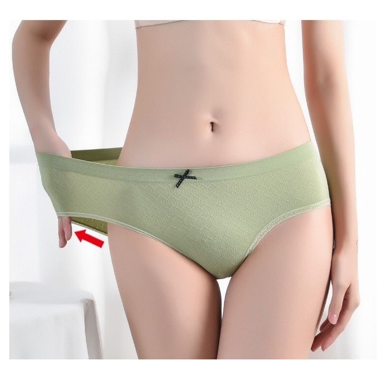 【JDUDS】【JDUDS】純色女生內褲 彈力無痕三角褲 舒適透氣內褲 低腰內褲 彈力內褲 無痕內褲-細節圖2